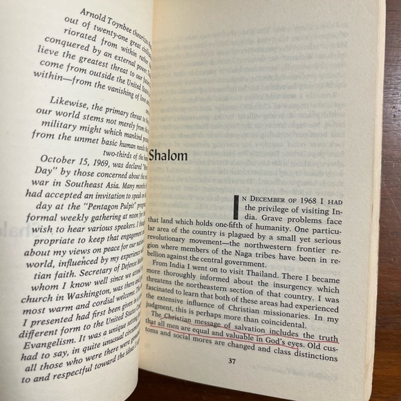 📕”Conflict and Conscience” (1971) by Mark O. Hatfield Vintage Paperback Book📕 - Picture 12 of 14